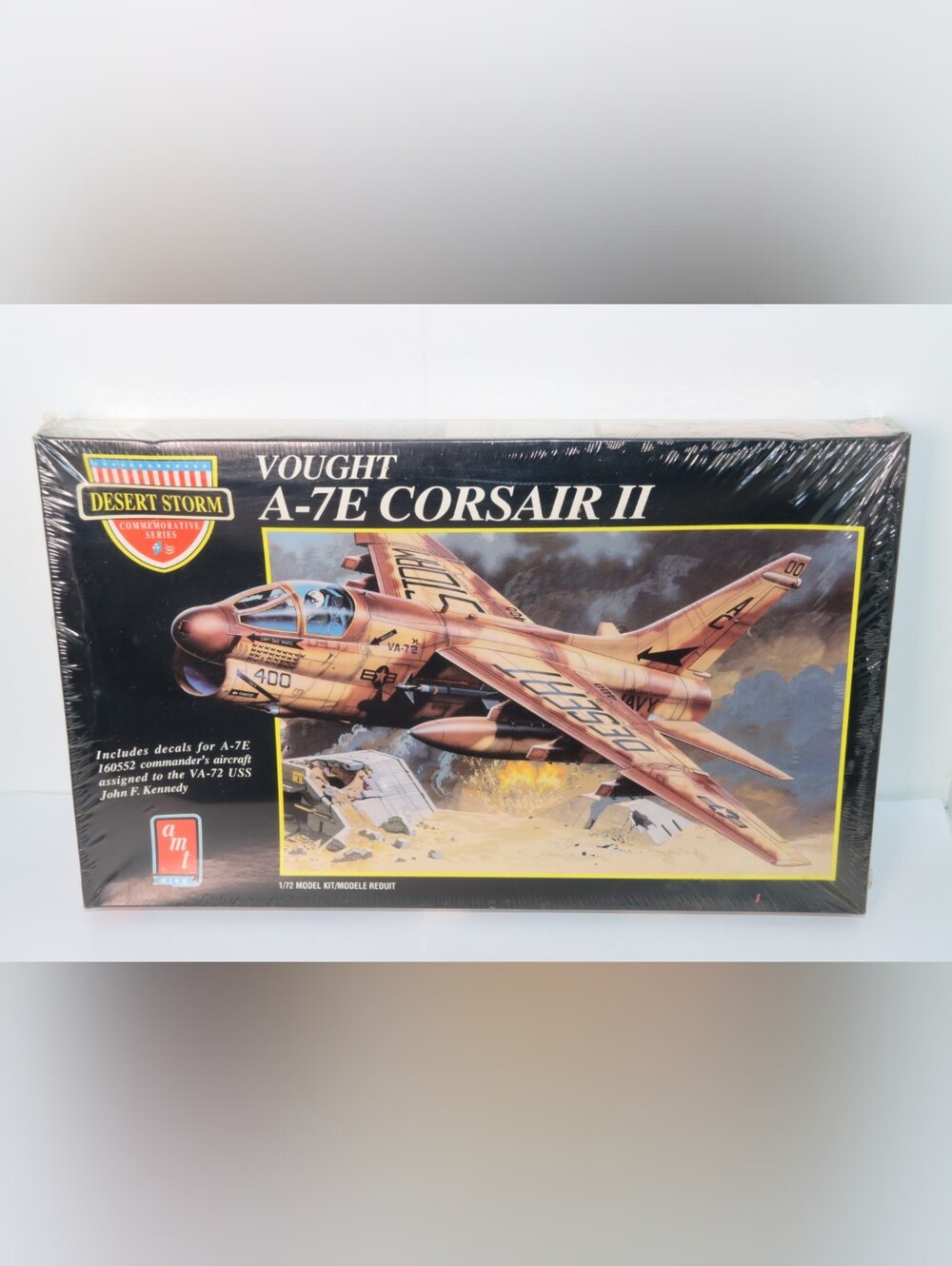 1992 AMT, Desert Storm Vought A-7E Corsair II 1:72 (New/Factory Sealed)
